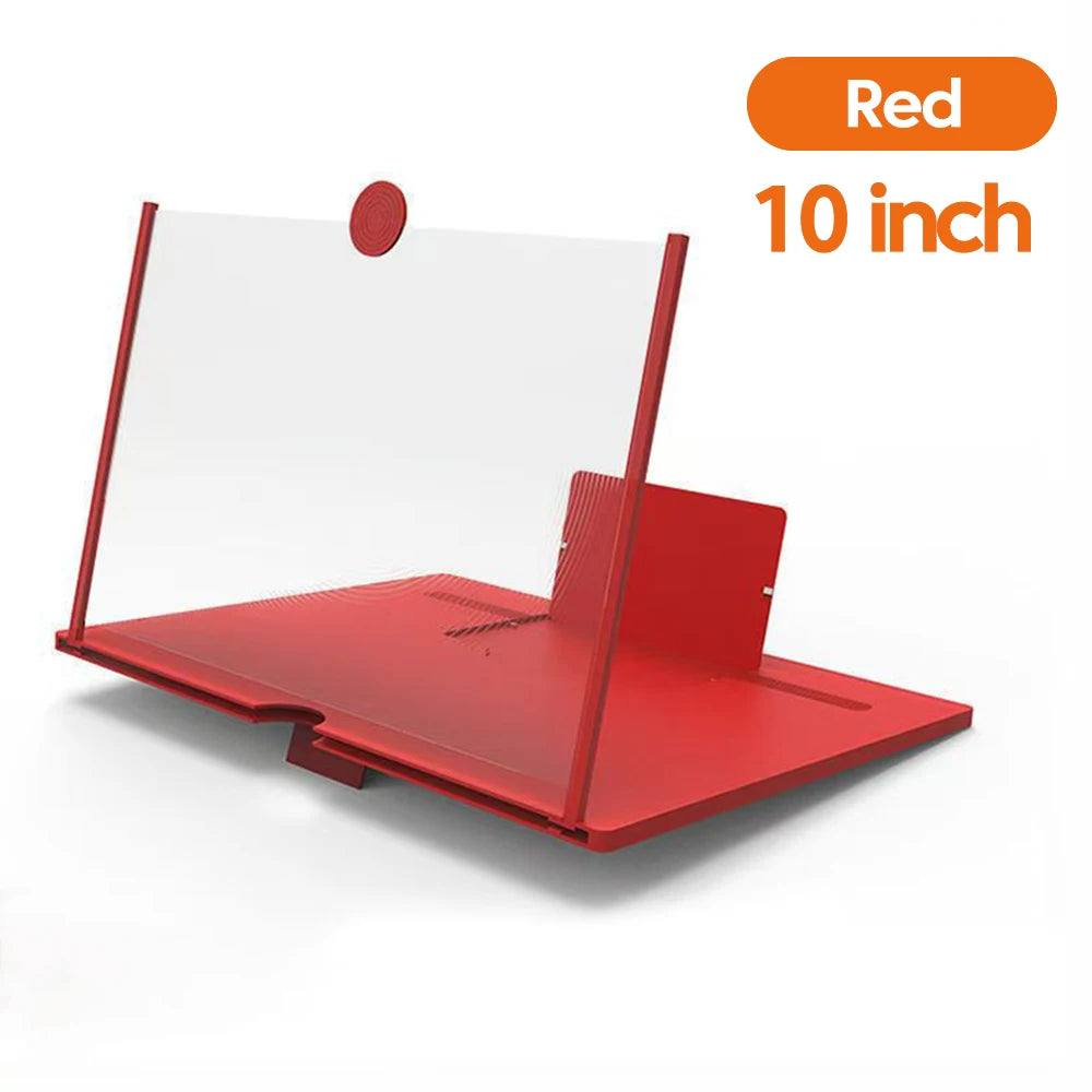 Cell Phone Screen Amplifier Mobile Phone Holder HD Portable Phone Screen Video