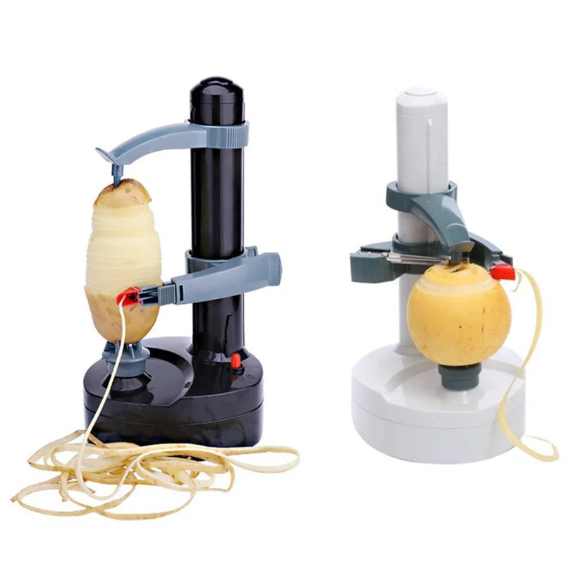 Multifunction Electric Peeler For Vegetables Automatic Stainless Steel Apple Peeler Kitchen Potato Fruit Cutter Machine