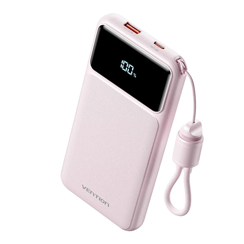 Vention CCC 22.5W 10000mAh Power Bank Portable Fast Charger for Xiaomi iPhone Samsung Spare Battery 3C Certified Powerbank