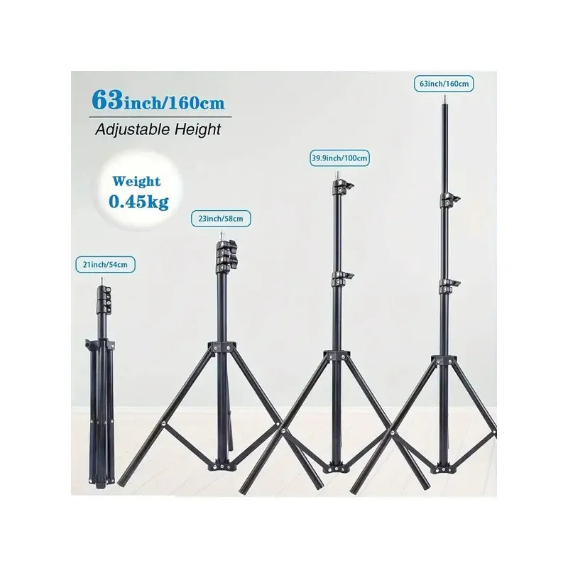 Mobile phone live support photo tripod multi-functional video recording selfie landing tripod