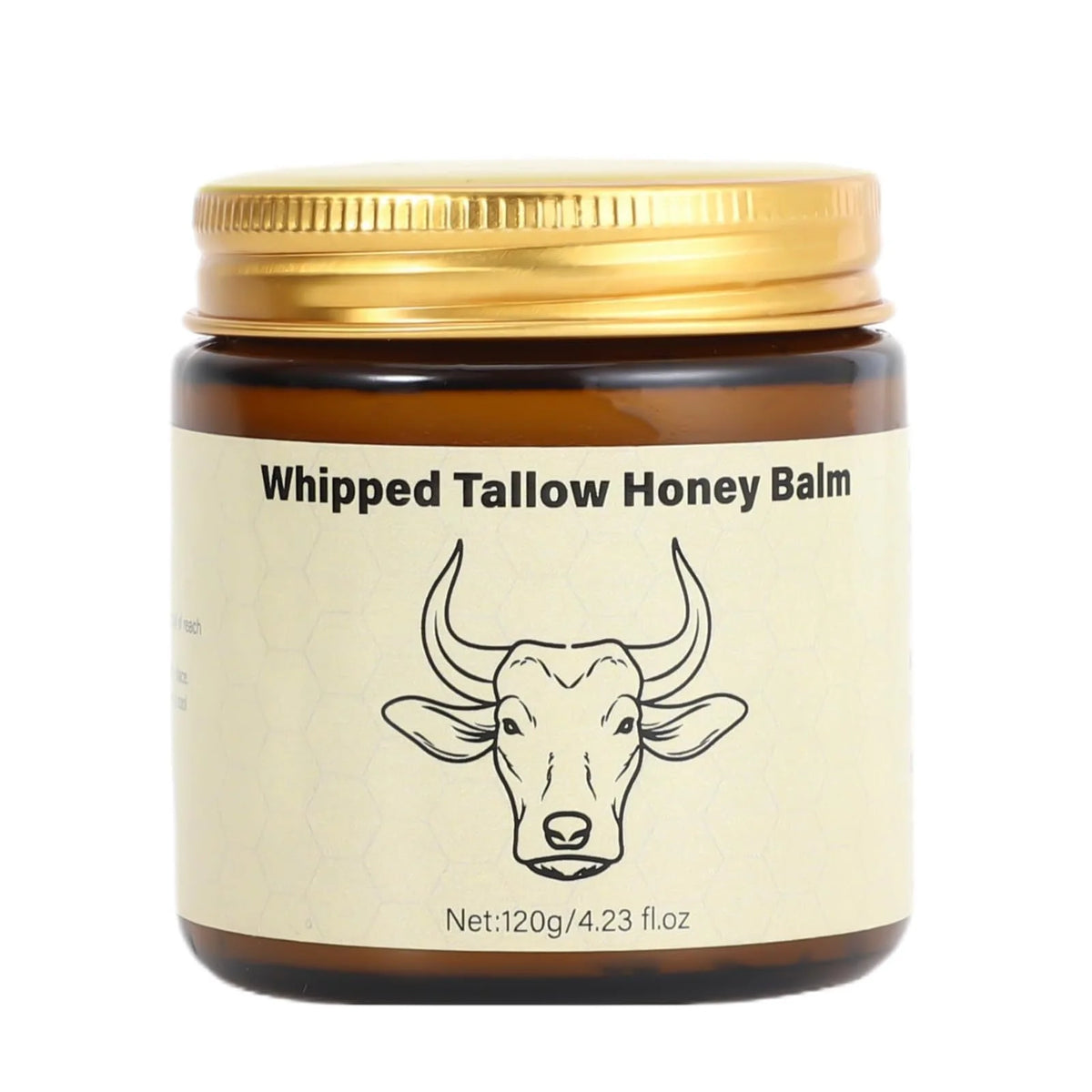 Beef Tallow Honey Moisturizer Cream - Deep Hydration Nourishing Brightening Redness Repair Pore Minimizer for Women Sensitive Dr