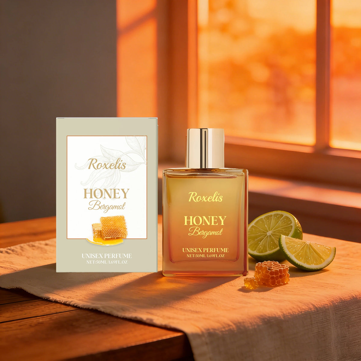Honey Bergamot Pheromone Fragrance Spray Lasting Fragrance Deodorant Eau De Toilette Cologne Fragrance for Women Skin Care