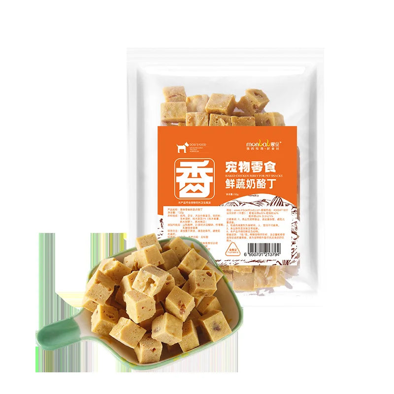 Dog Snacks Freeze-dried Fruits and Vegetables Pet Molar Training Dog Award 150g