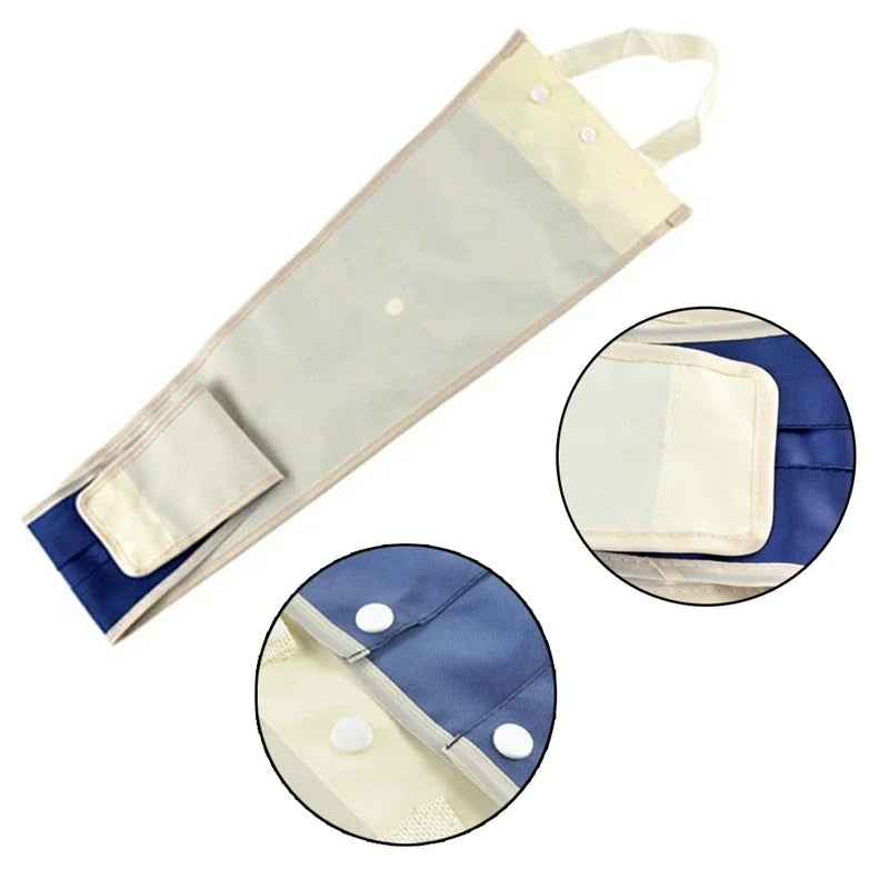 Waterproof Car Umbrella Set Foldable Umbrella Cover Sheath Storage Bag Carrier with Umbrella Stands - Automotive Accessories