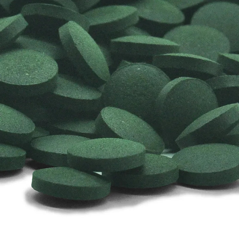100/200/300/500pcs High Purity Spirulina Tablets Spiral Seaweed Enrichment Favorite Pets Food Fish Crystal Red Shrimp Fish Food