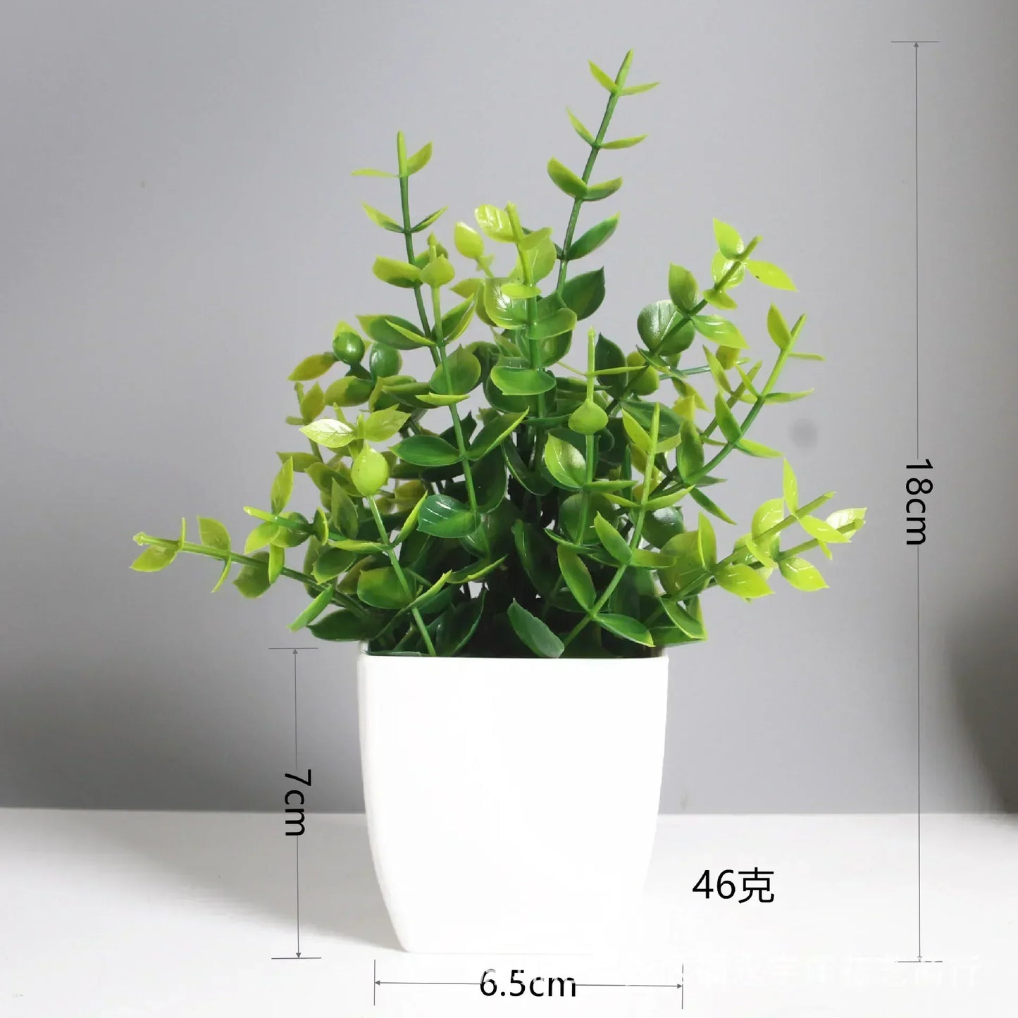 Artificial Eucalyptus Bonsai Plant