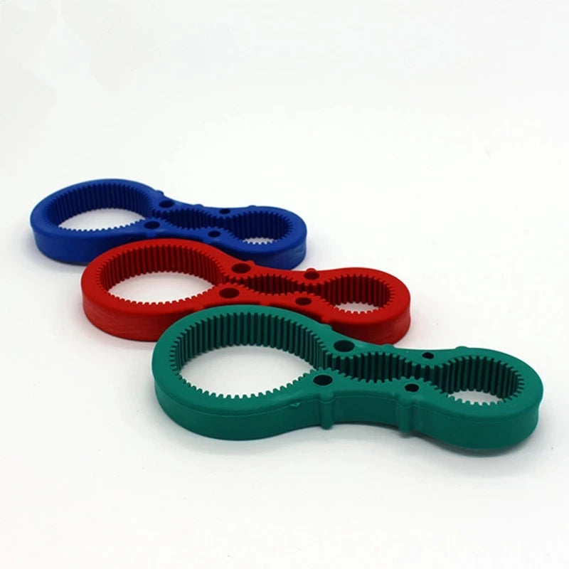 Portable Bottle Opener Anti-slip manual Lid Off removal wrench for Multi-size screw cap Can Beer Jar Kitchen Gadgets Twist Tool