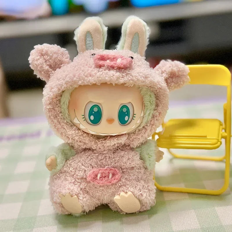 17cm Labubu Hoodie Outfit