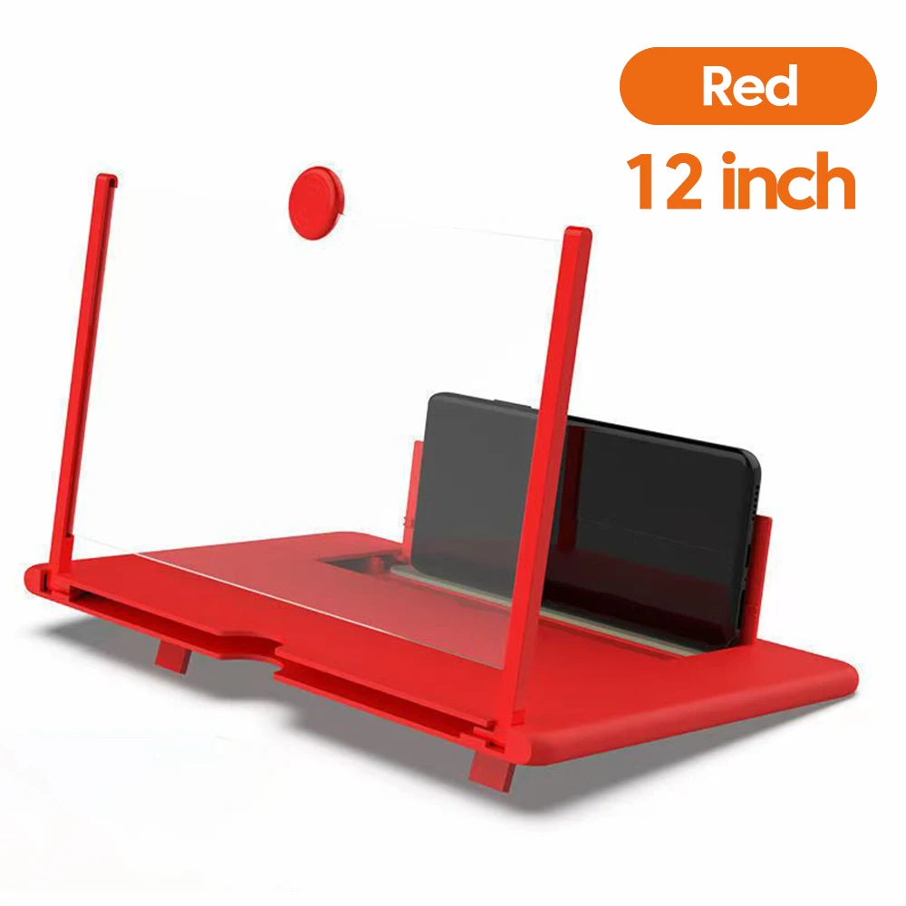 Cell Phone Screen Amplifier Mobile Phone Holder HD Portable Phone Screen Video
