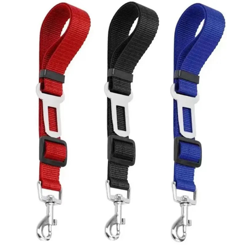 1-4Pcs Pet Cat Dog Car Seat Belt Suitable For Universal Safety Buckle Adjustable Safety Rope Dog Car Seat Belts Dog Accessoires
