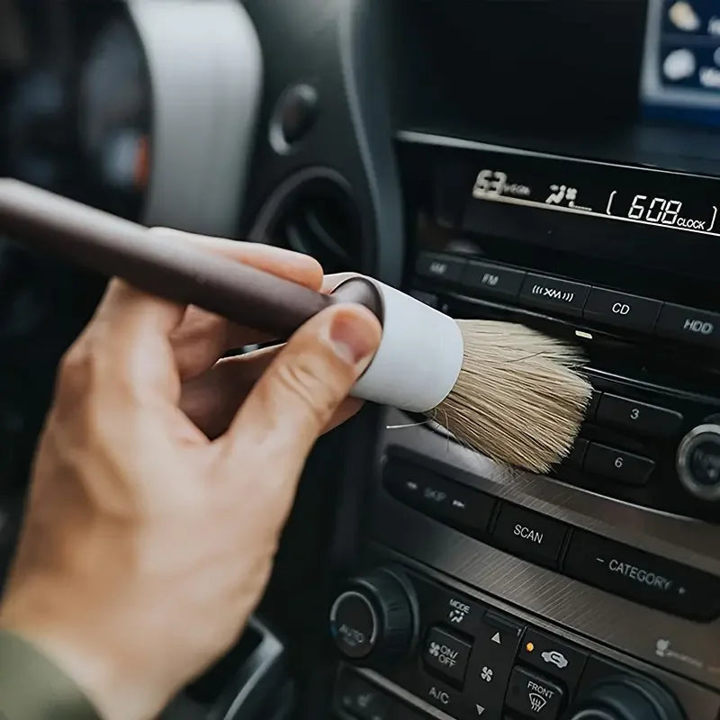 Car Detailing Brush Set Car Cleaning Brushes Sponges Towels for Car Air Vents Rim Cleaning Dirt Dust Clean Tool Wash Accessories