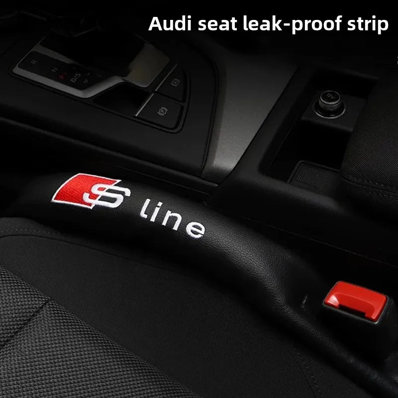 2PCS Car Seat Cushion Gap Filling For Audi A6 C5 C6 C7 C8 A4 B5 B6 B7 B8 B9 S3 S4 S5 Q3 8U Q5 8R Q7 Q8 TT A3 8V V8 8P A5 A7 A8