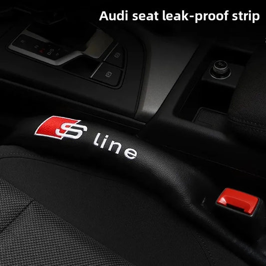 2PCS Car Seat Cushion Gap Filling For Audi A6 C5 C6 C7 C8 A4 B5 B6 B7 B8 B9 S3 S4 S5 Q3 8U Q5 8R Q7 Q8 TT A3 8V V8 8P A5 A7 A8