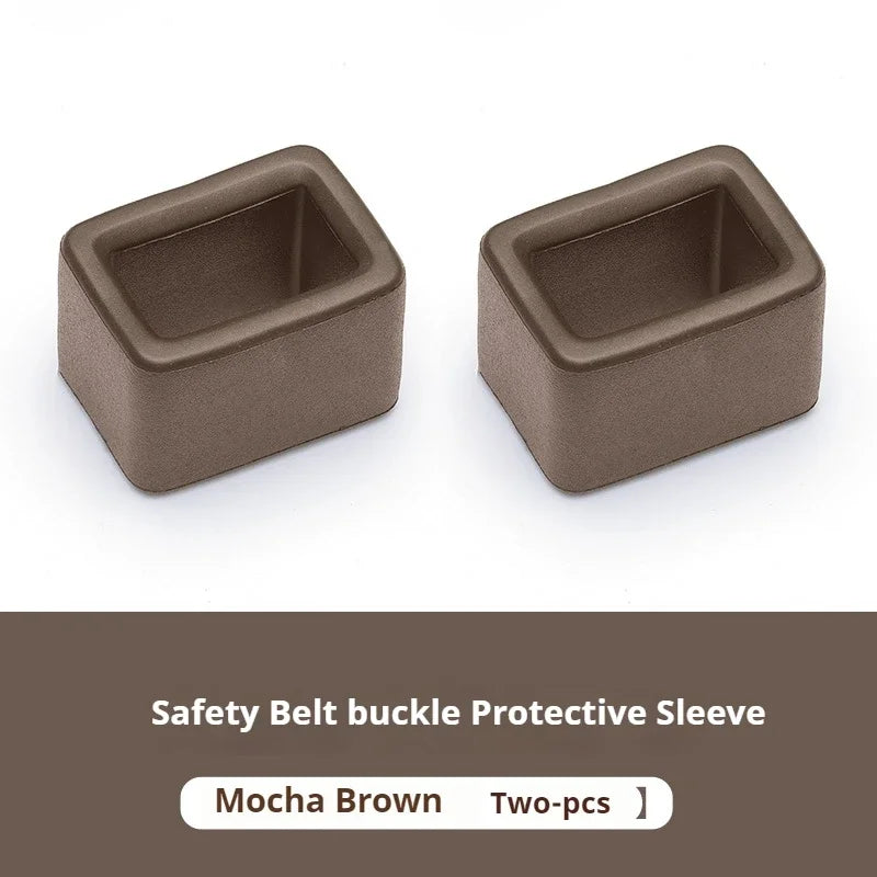 New Car Seat Belt Buckle Cover Anti Scratch Seatbelt Button Protector Seat Belt Protection Cover Car Interior Accessories