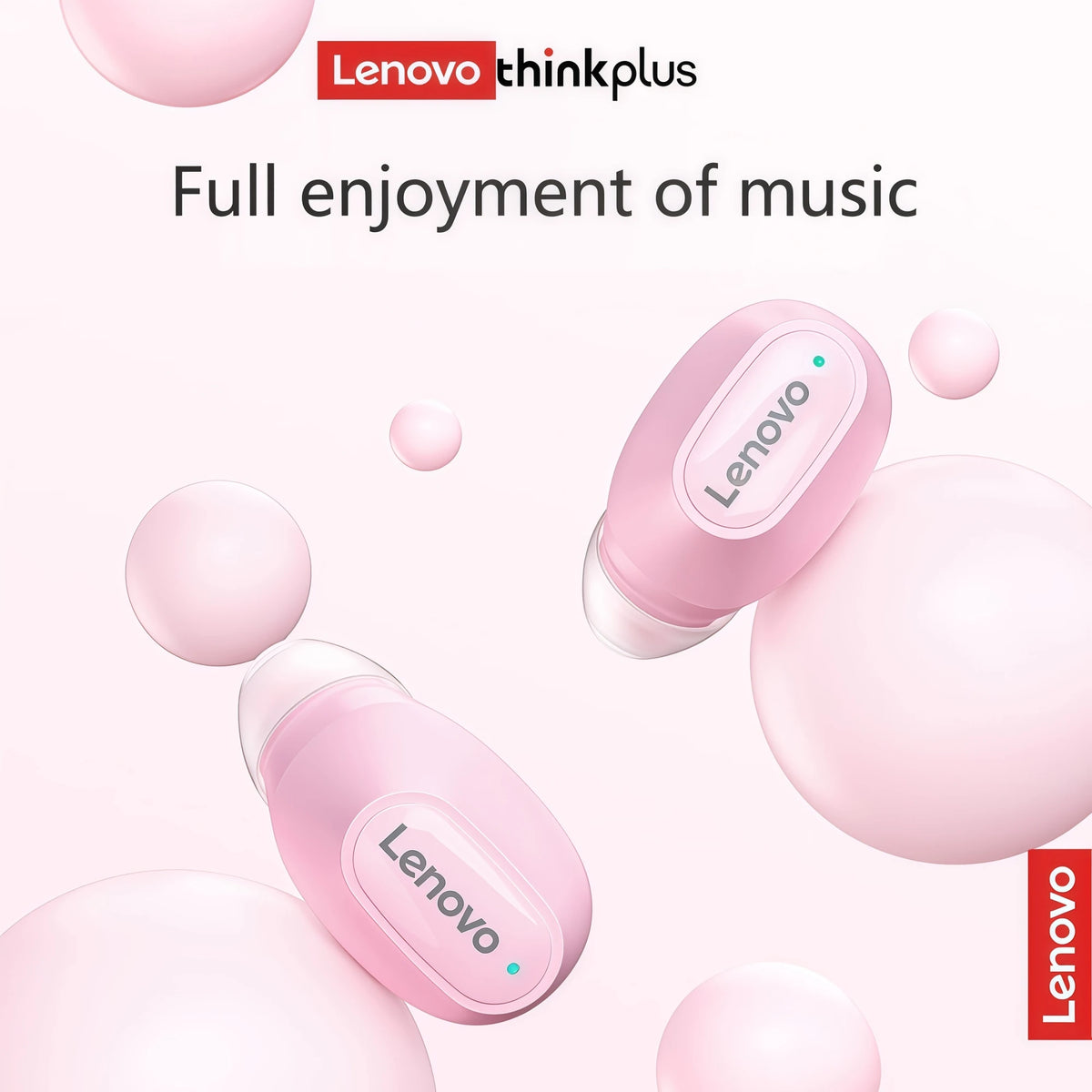 Lenovo XT62 Earphones Bluetooth 5.3 Mini Earbuds Wireless HiFi Sport Noise Reduction Headsets with Mic Touch Control TWS Origina