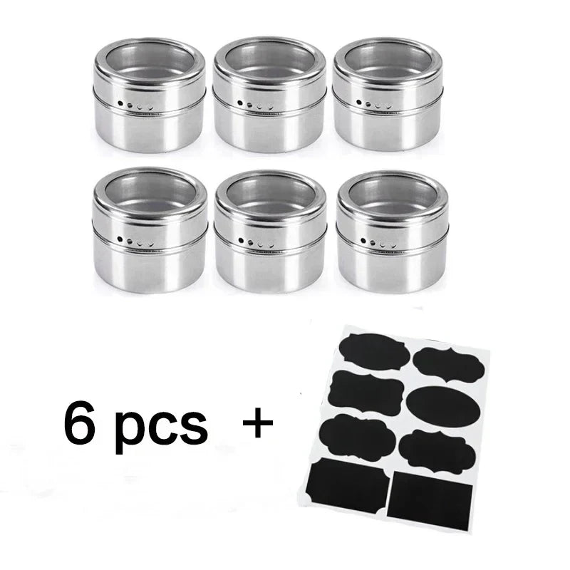 Stainless Steel Spice Tin Rack
