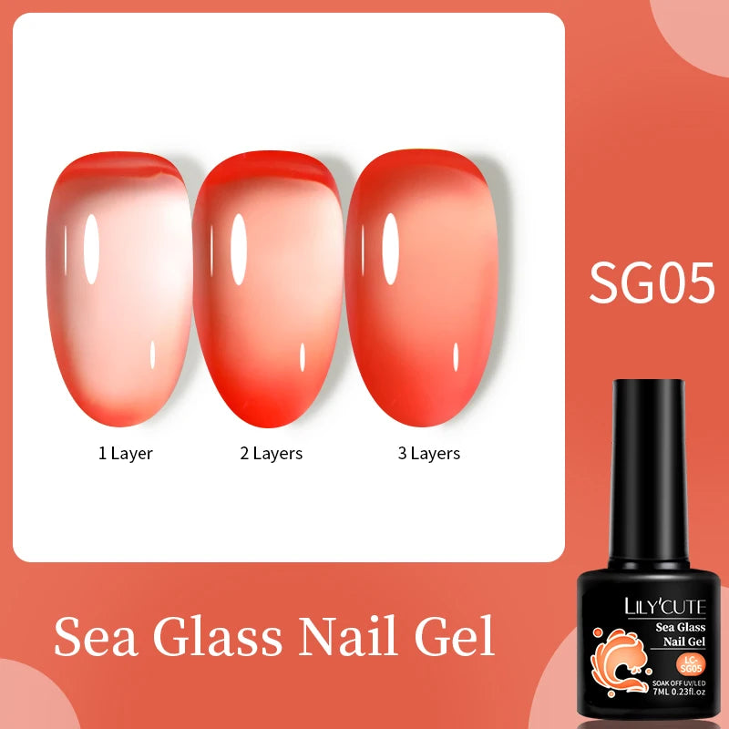 LILYCUTE 7ml 9D Cat Magnetic Gel Nail Polish Iridescent Magnet Semi